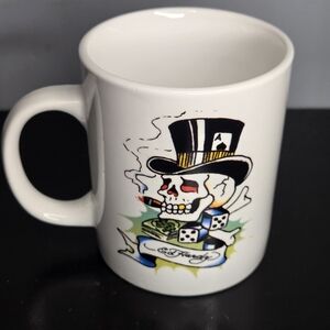 Ed Hardy Tattoo Art Double Sided Ceramic Coffee Mug